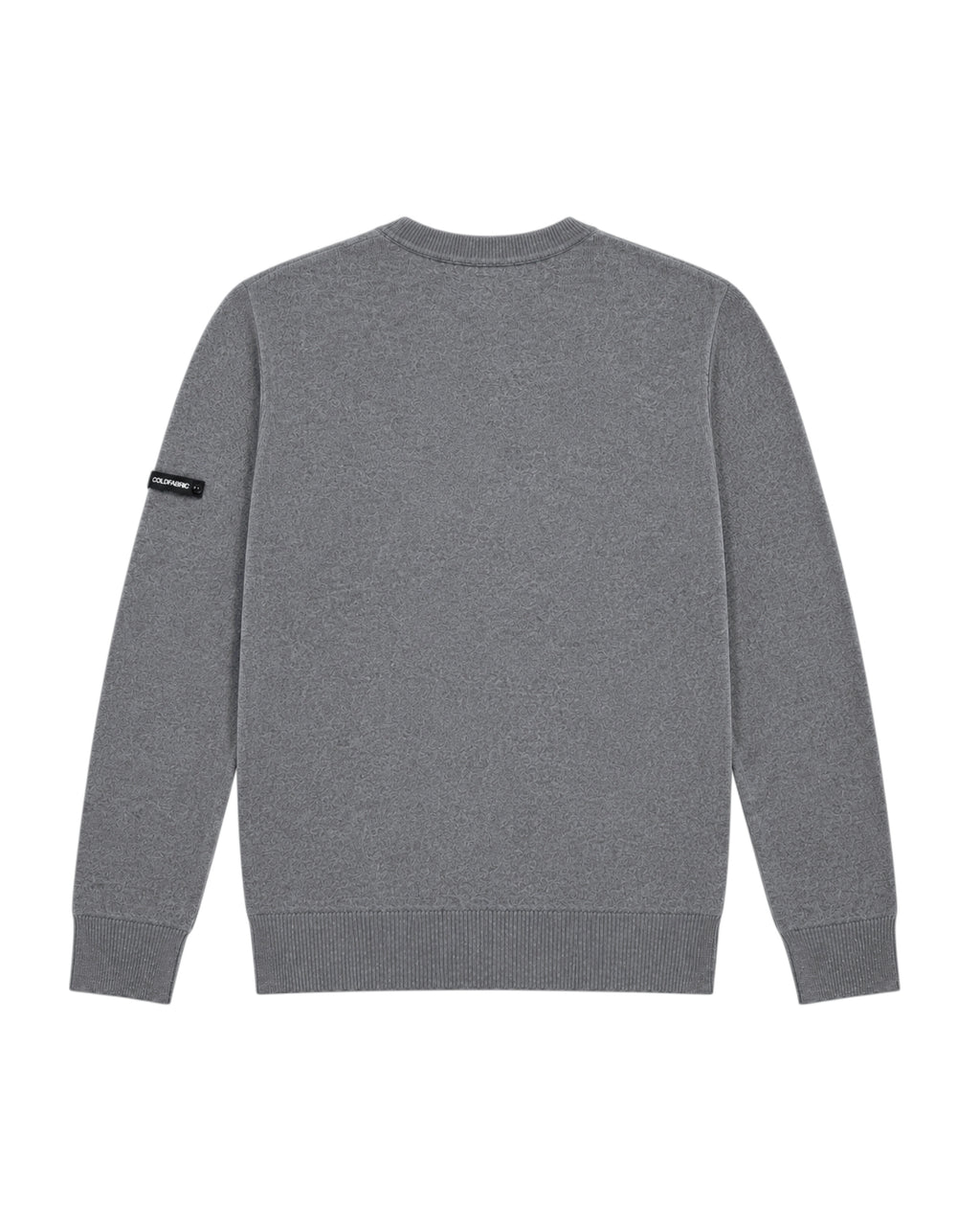Grey Terrain Knitted Crewneck