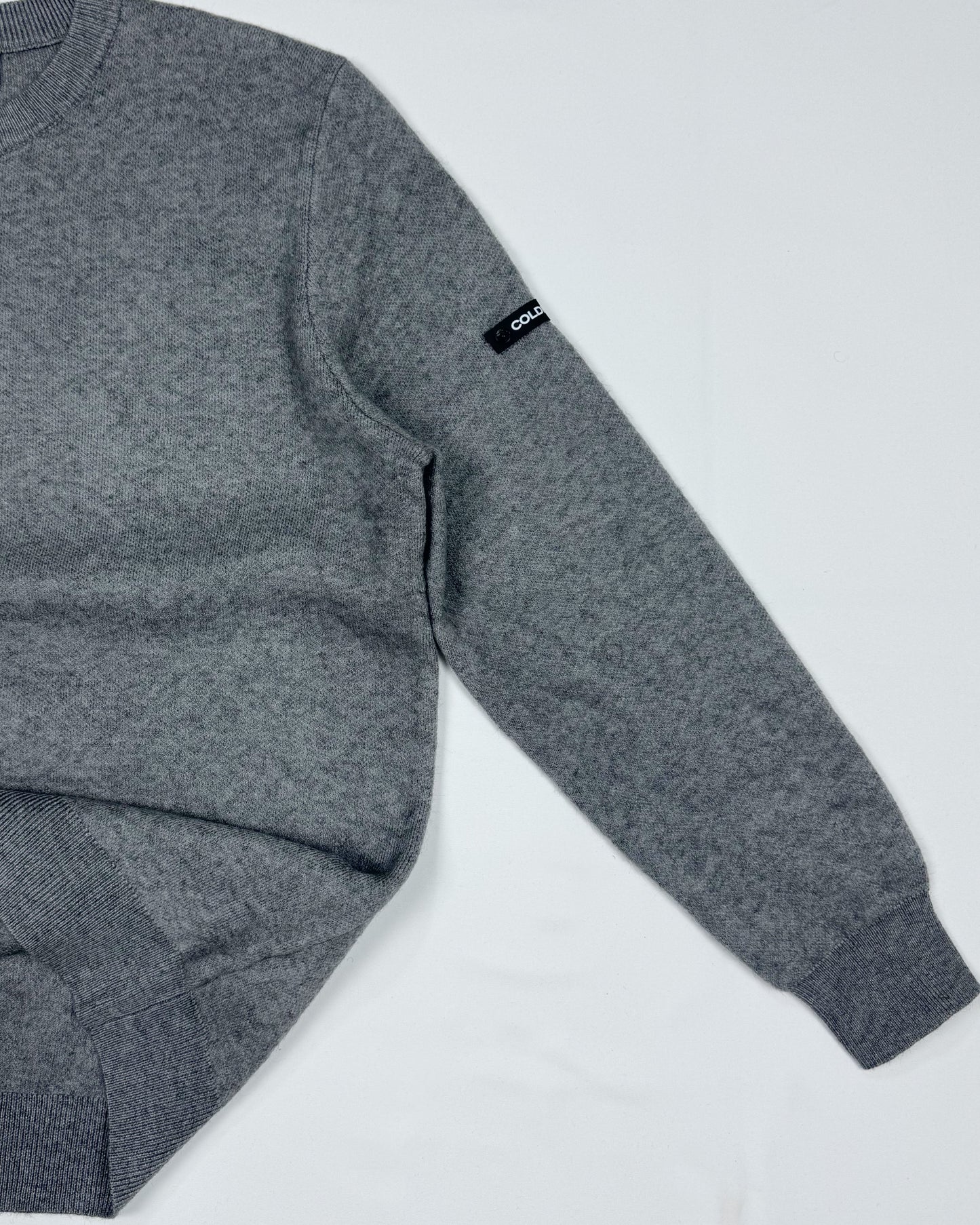 Grey Terrain Knitted Crewneck