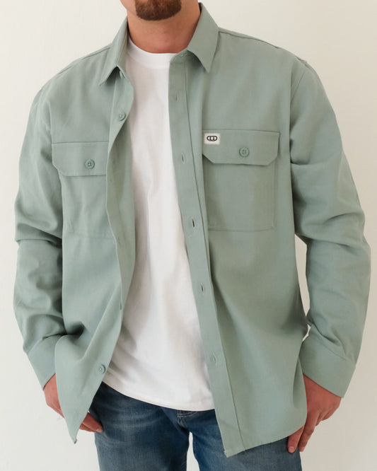 Sage Field Overshirt